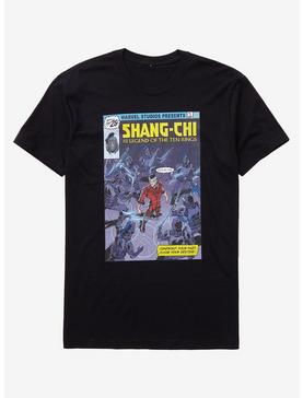 Marvel Shang-Chi and the Legend of the Ten Rings Comic Book Cover T-Shirt - BoxLunch Exclusive, BLACK, hi-res
