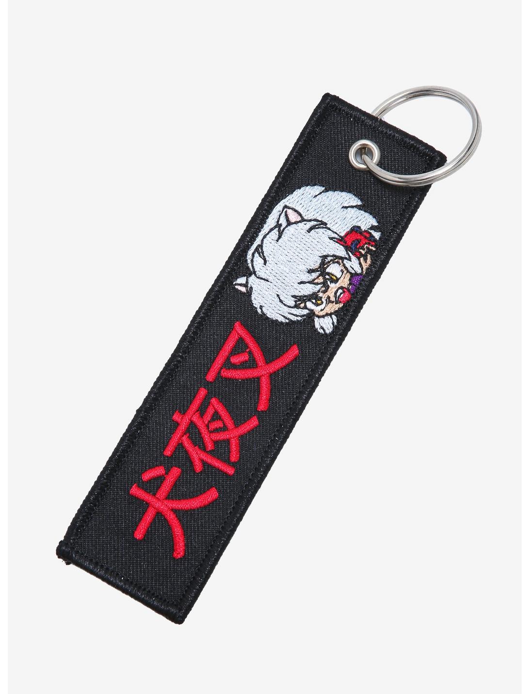 InuYasha Chibi Fabric Tag Keychain - BoxLunch Exclusive, , hi-res