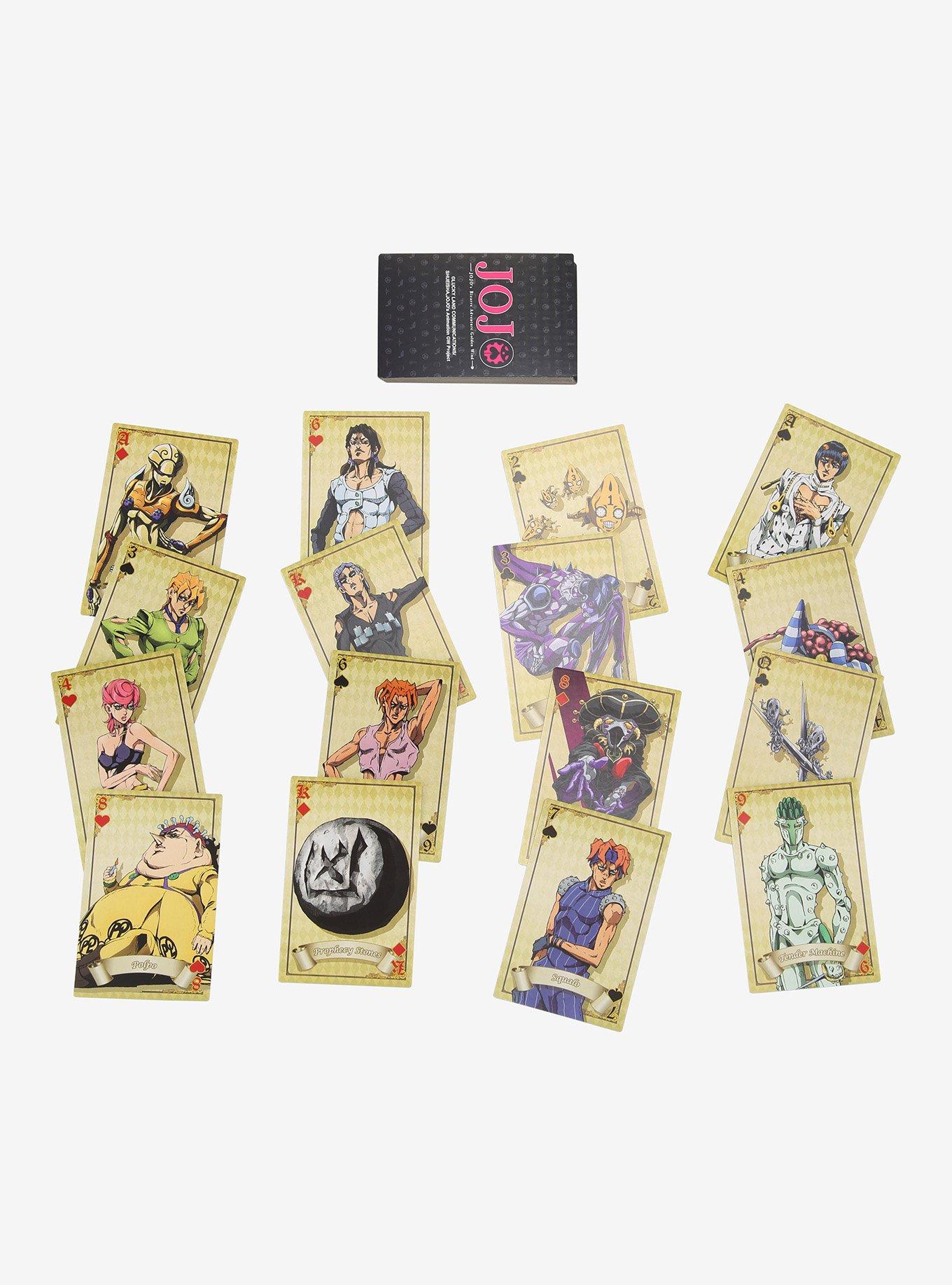 JoJo's Bizarre Adventure Golden Wind Playing Cards, , hi-res