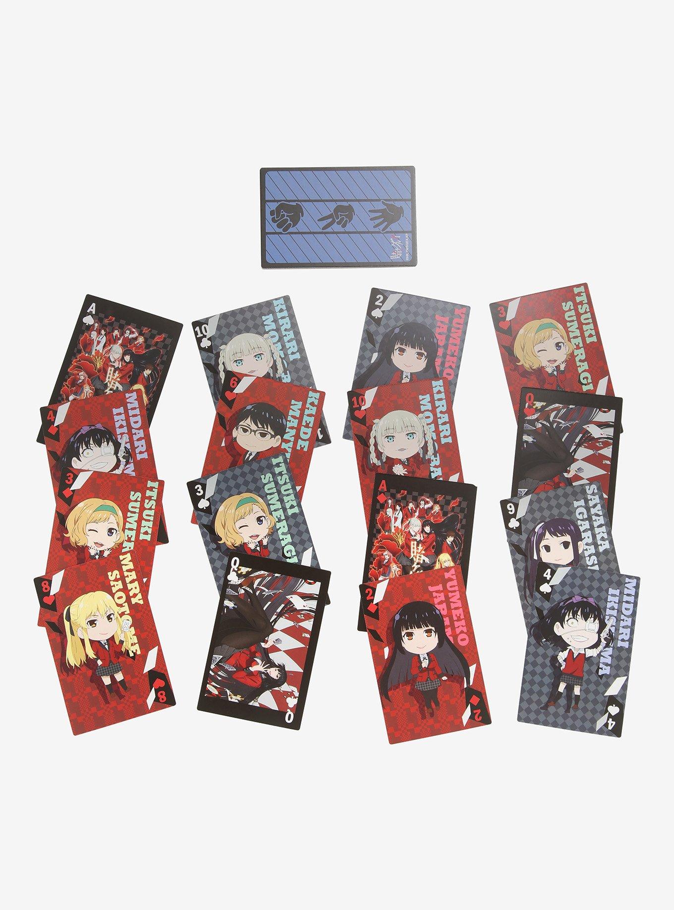 Kakegurui Playing Cards Hot Topic