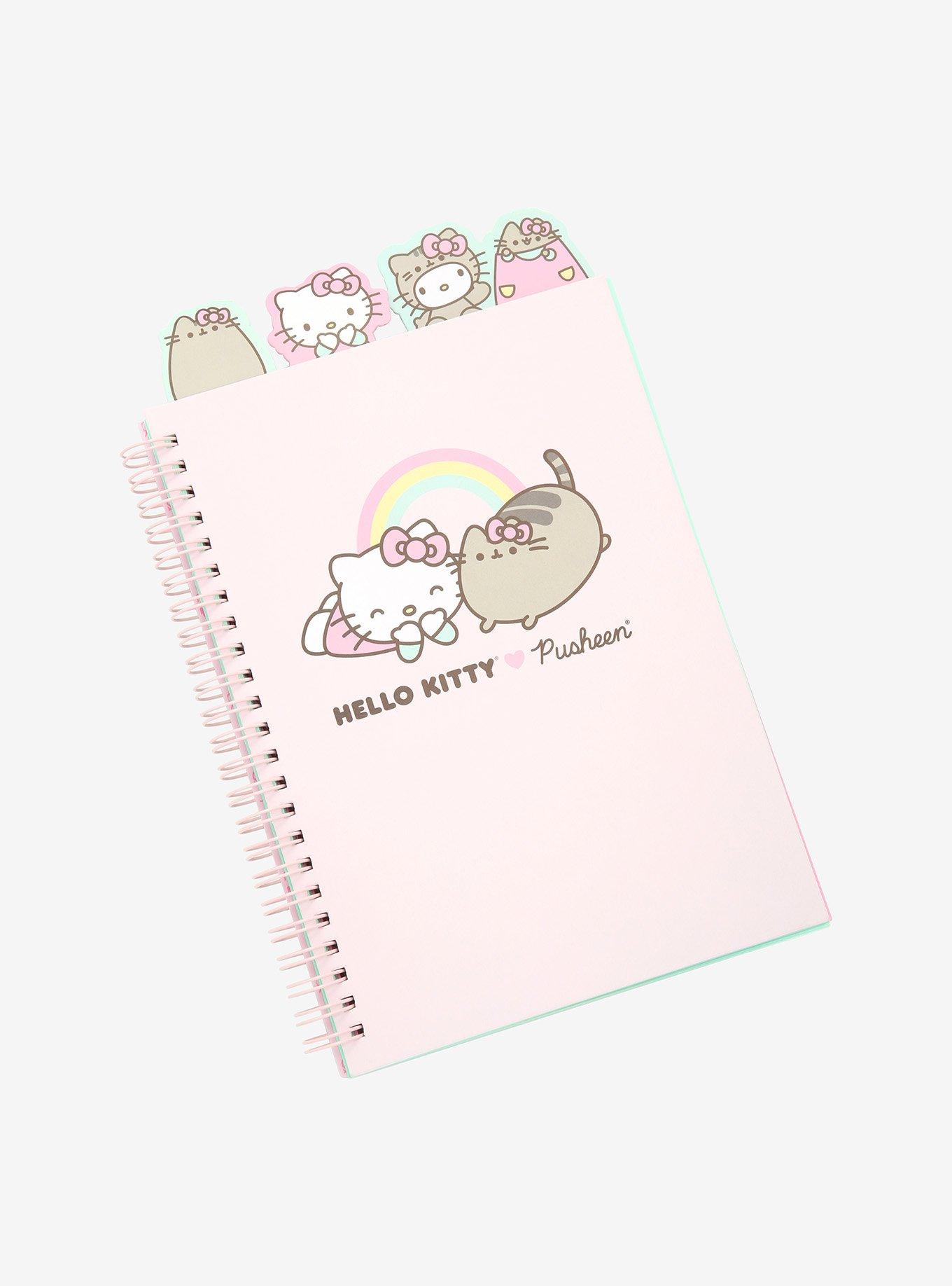 Hello Kitty X Pusheen Tabbed Journal, , hi-res