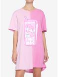 My Melody Strawberry Milk Oversized T-Shirt Dress, MULTI, hi-res