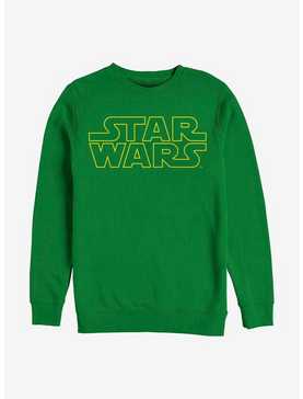 Star Wars Title Outline Crew Sweatshirt, , hi-res
