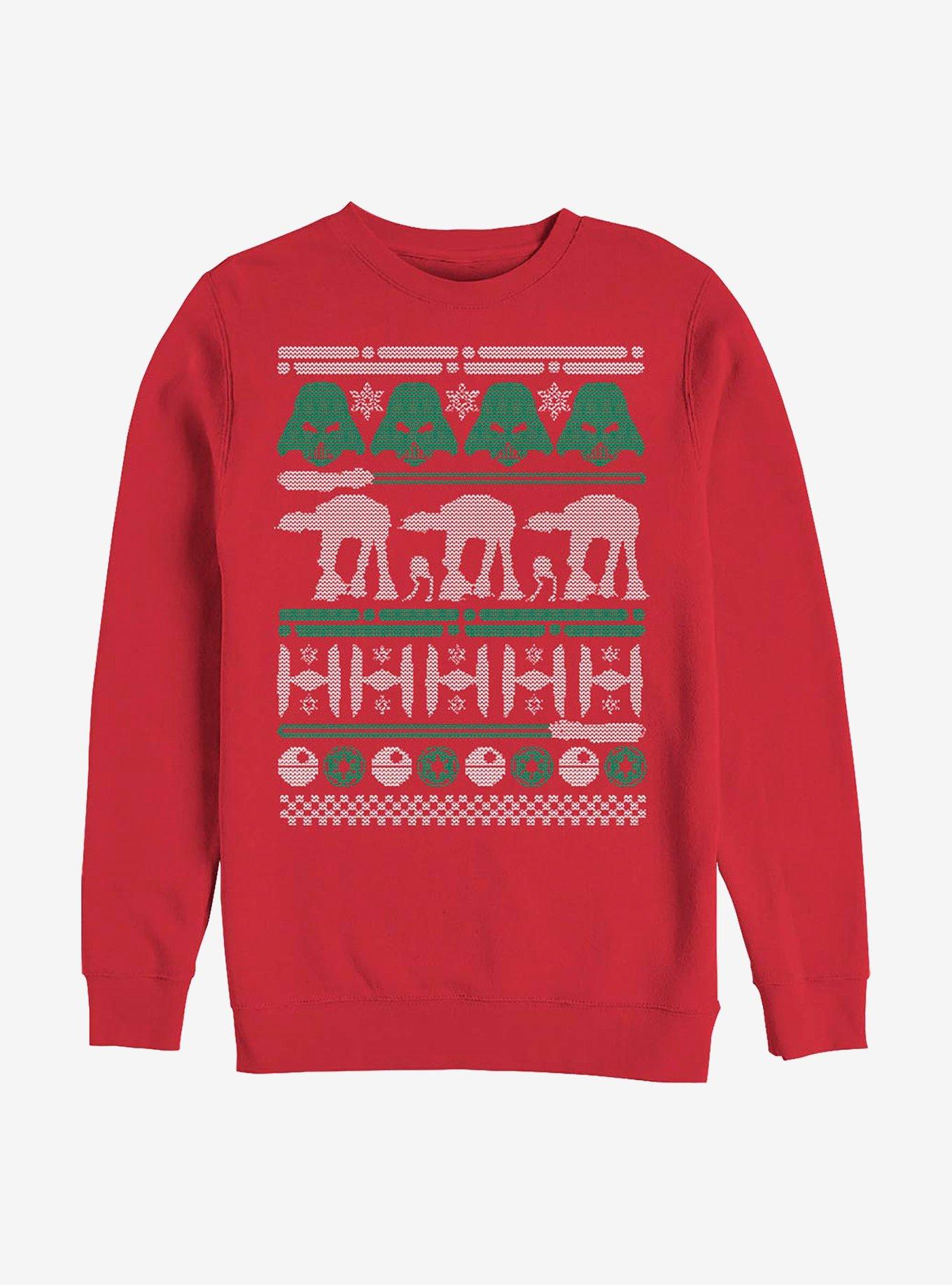 Star Wars Ugly Holiday Crew Sweatshirt, , hi-res