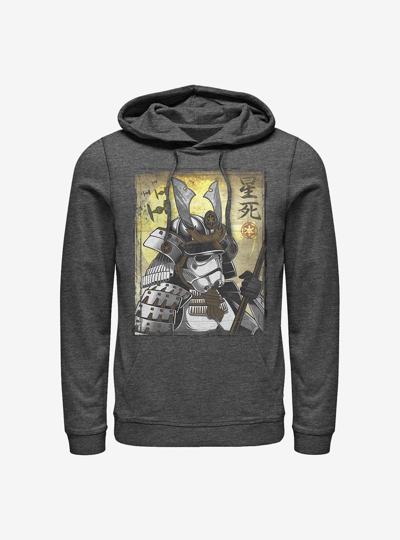 Star Wars Samurai Trooper Hoodie, CHAR HTR, hi-res