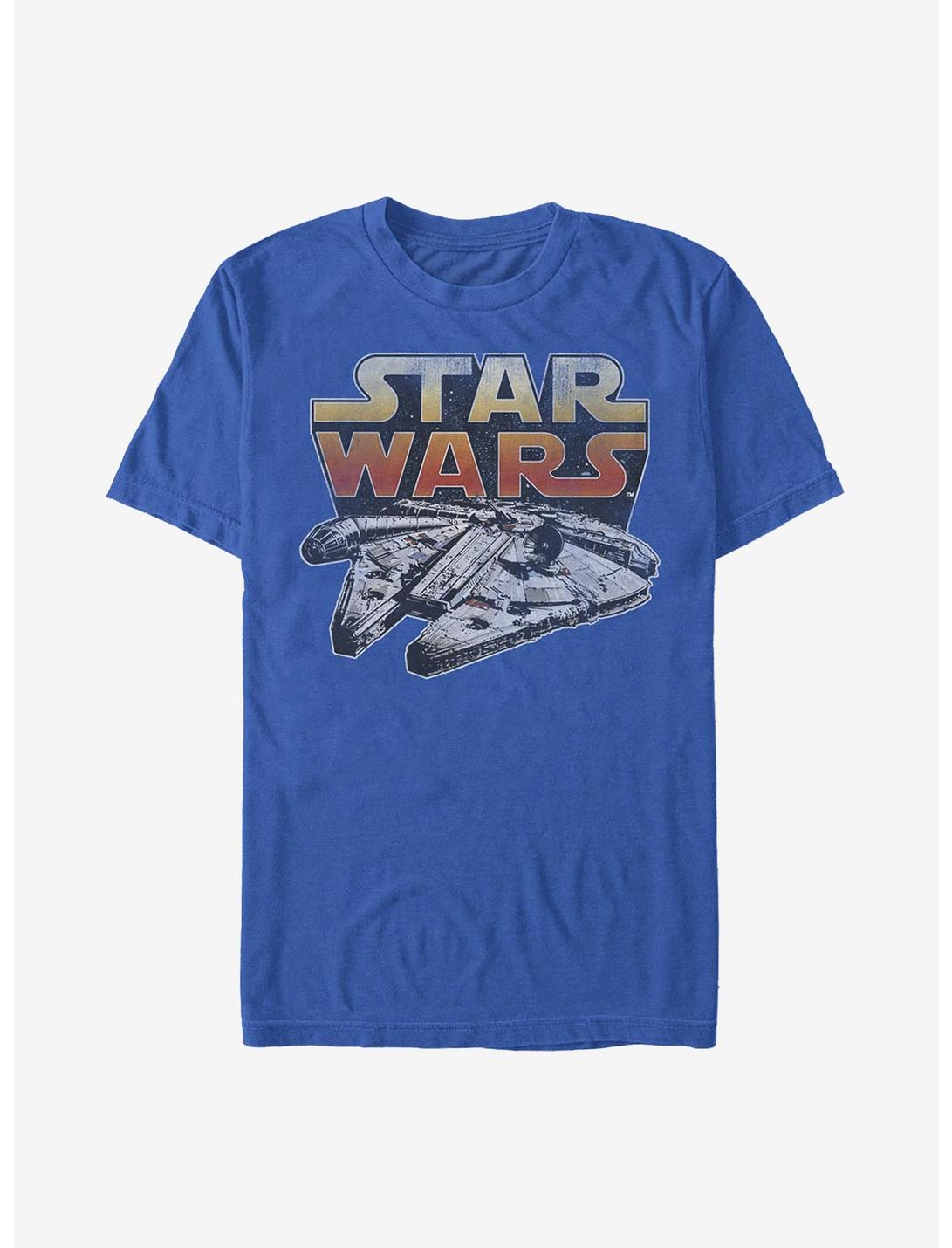 Star Wars The Falcon T-Shirt, ROYAL, hi-res