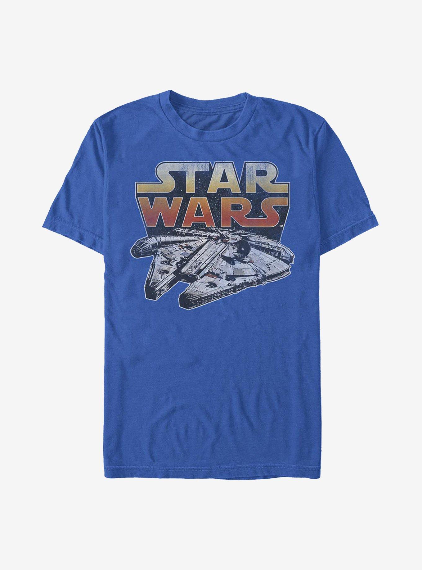 Star Wars The Falcon T-Shirt, ROYAL, hi-res