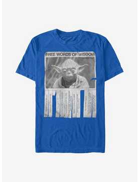 Star Wars Yoda Words Of Wisdom T-Shirt, , hi-res