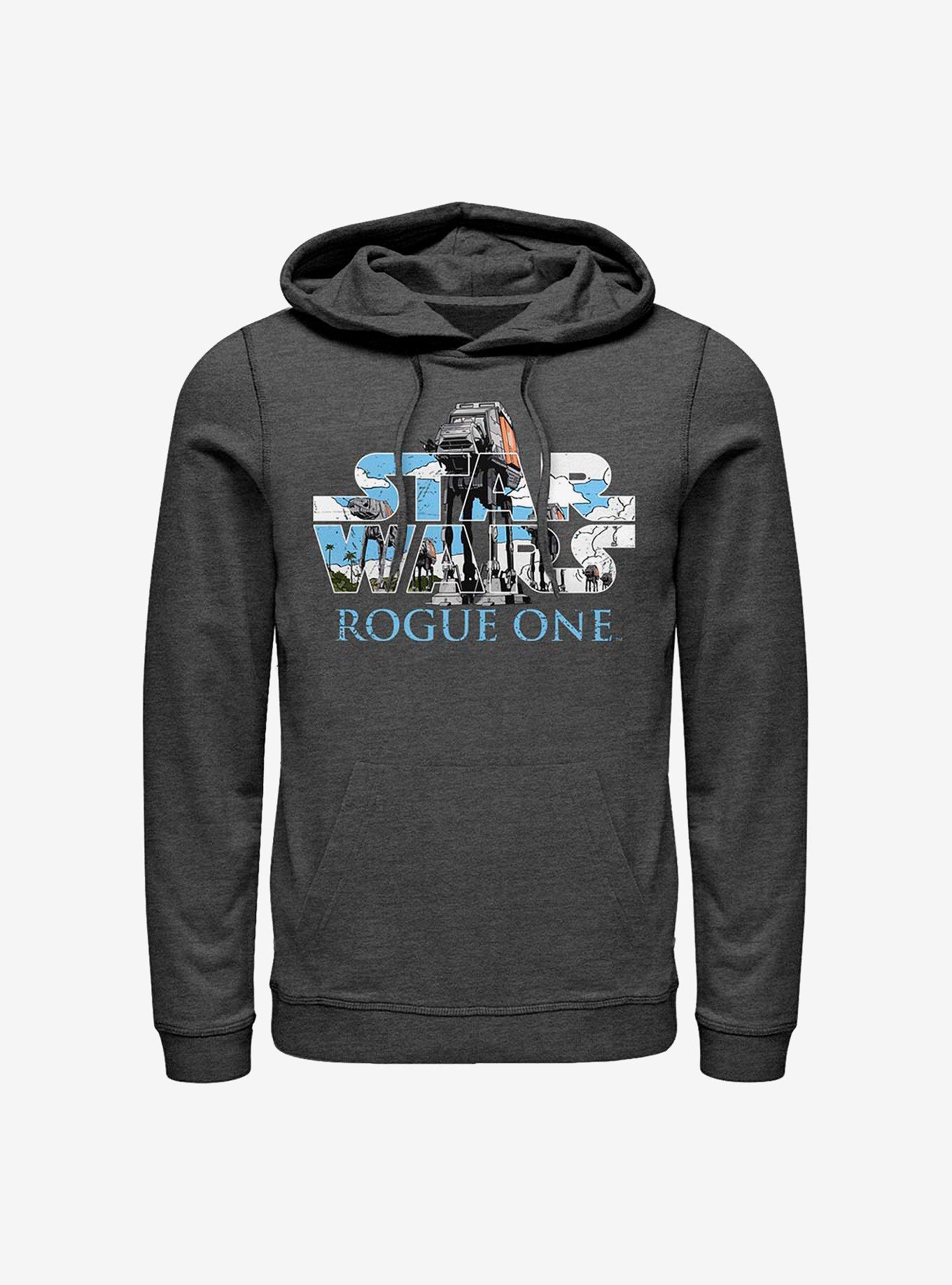 Star Wars Rogue One AT-AT Logo Hoodie, CHAR HTR, hi-res