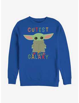 Star Wars The Mandalorian Cutest Little The Child Crew Sweatshirt, , hi-res