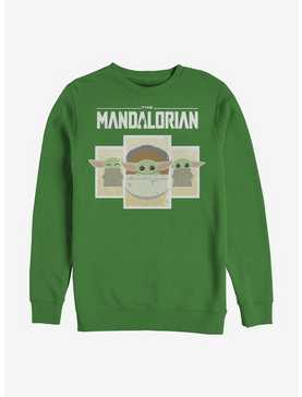 Star Wars The Mandalorian The Child Boxes Crew Sweatshirt, , hi-res