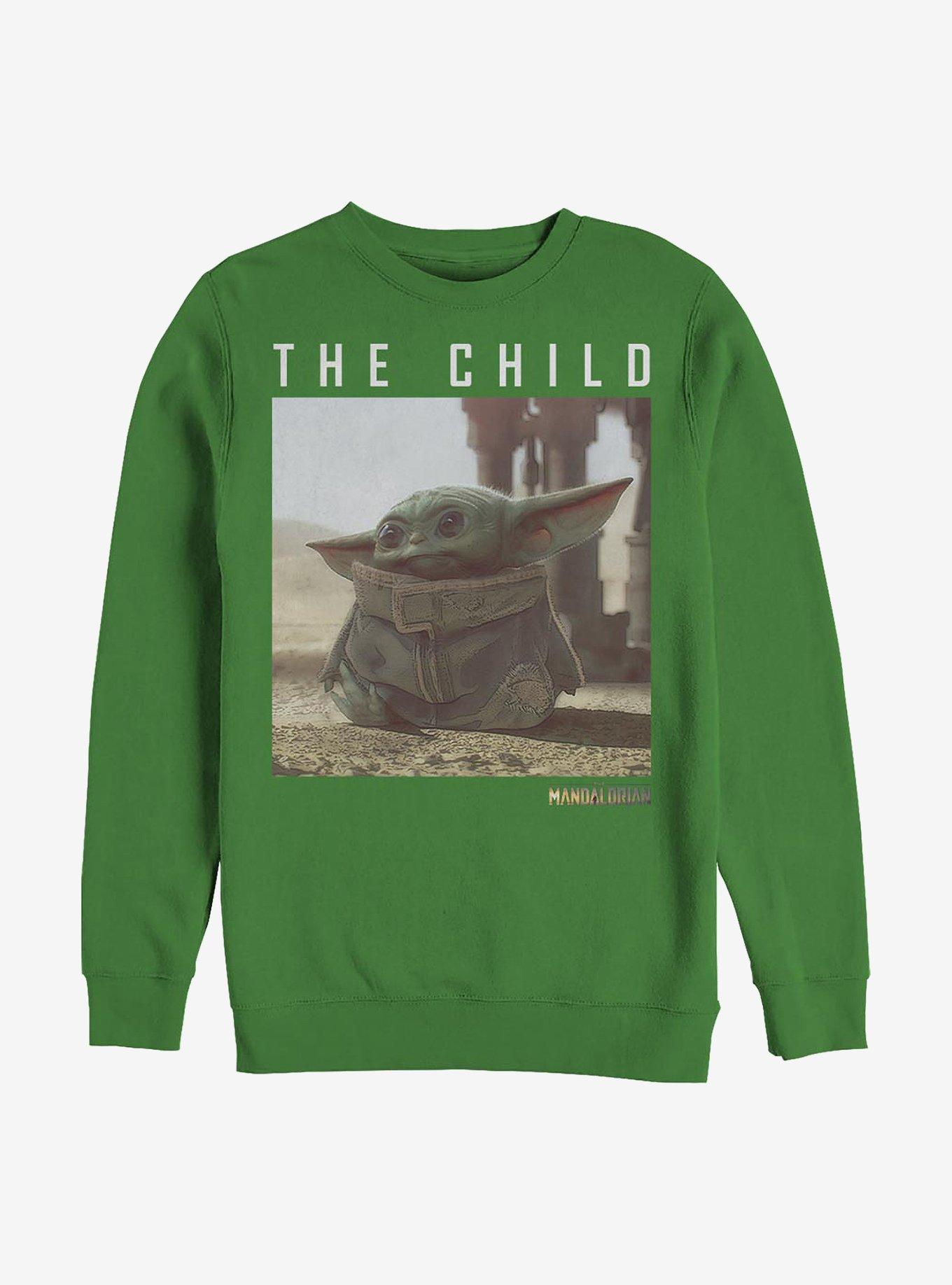 Star Wars The Mandalorian The Child Classic Pose Crew Sweatshirt