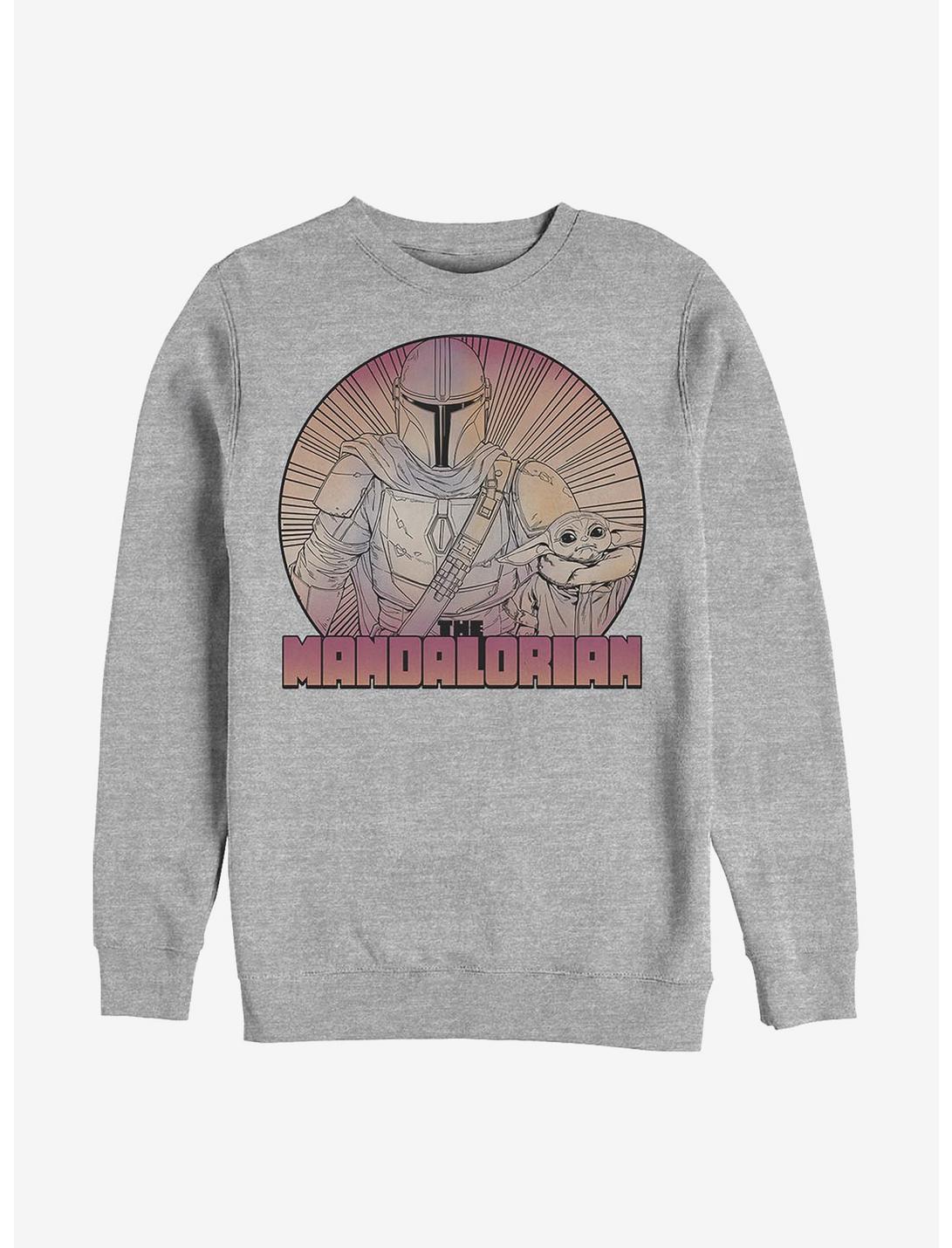 Star Wars The Mandalorian Inside The Lines Hoodie, ATH HTR, hi-res