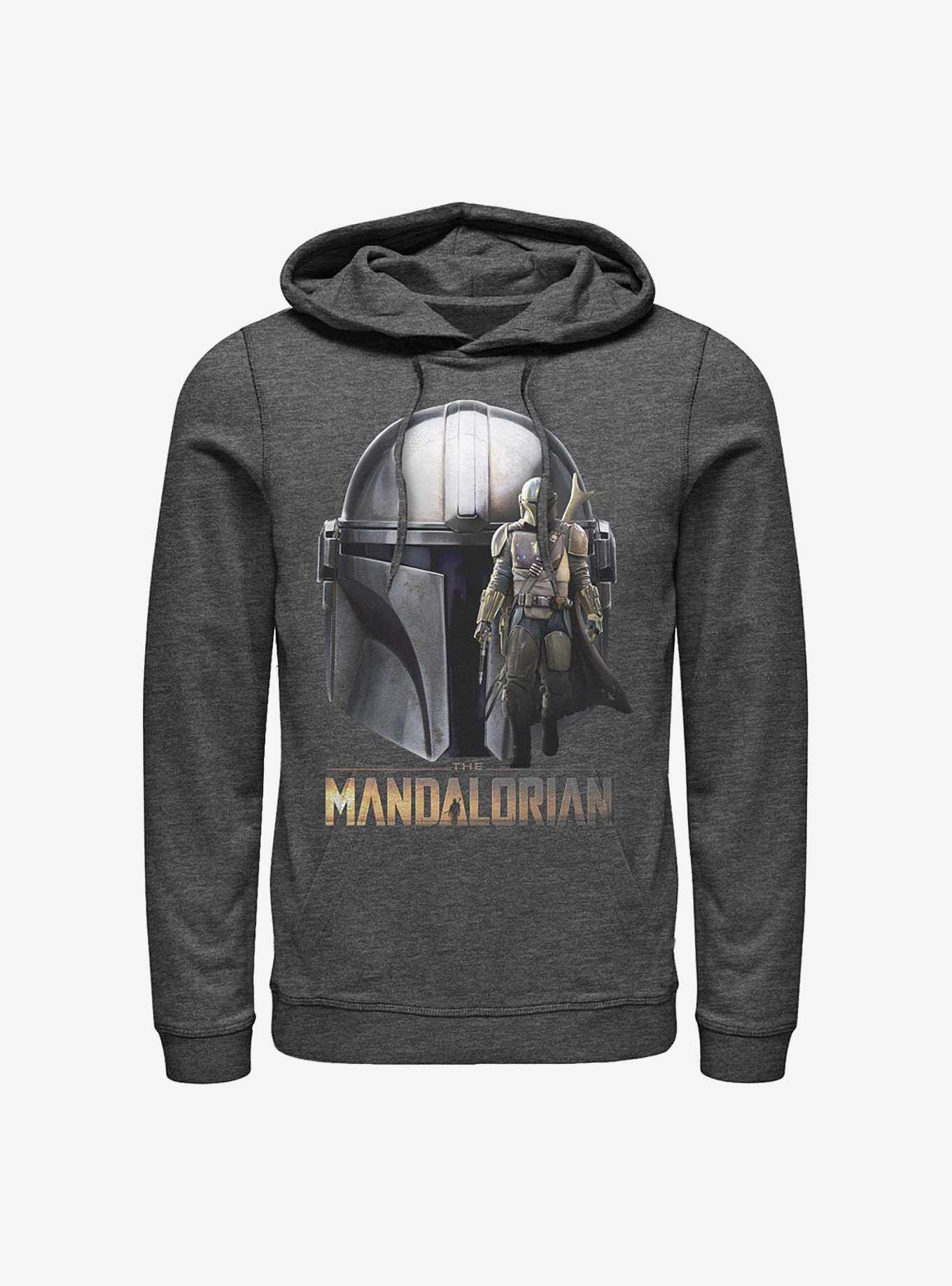 Star Wars The Mandalorian Mando Head Hoodie, , hi-res