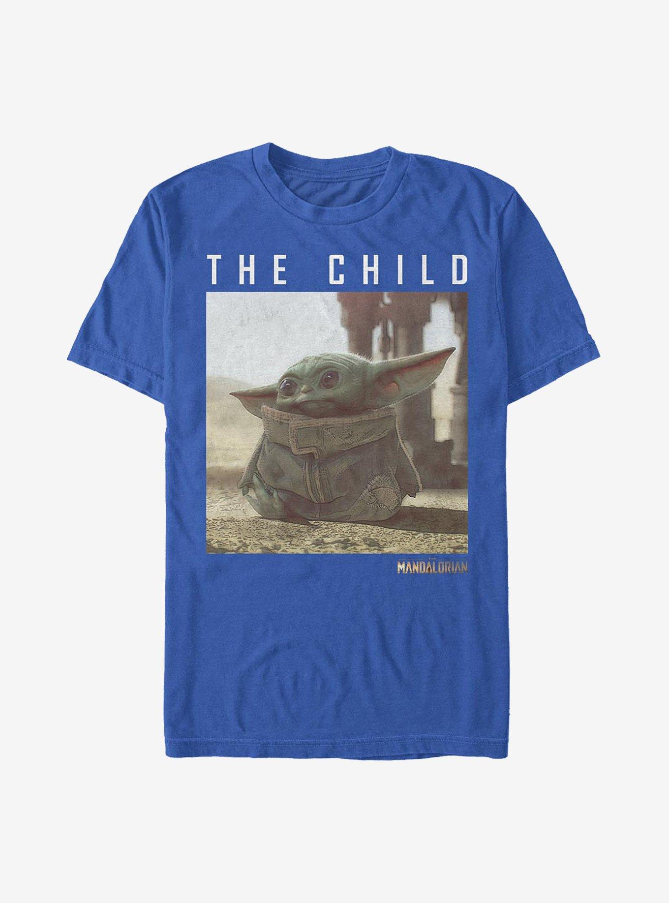 Star Wars The Mandalorian The Child Classic Pose T-Shirt, ROYAL, hi-res