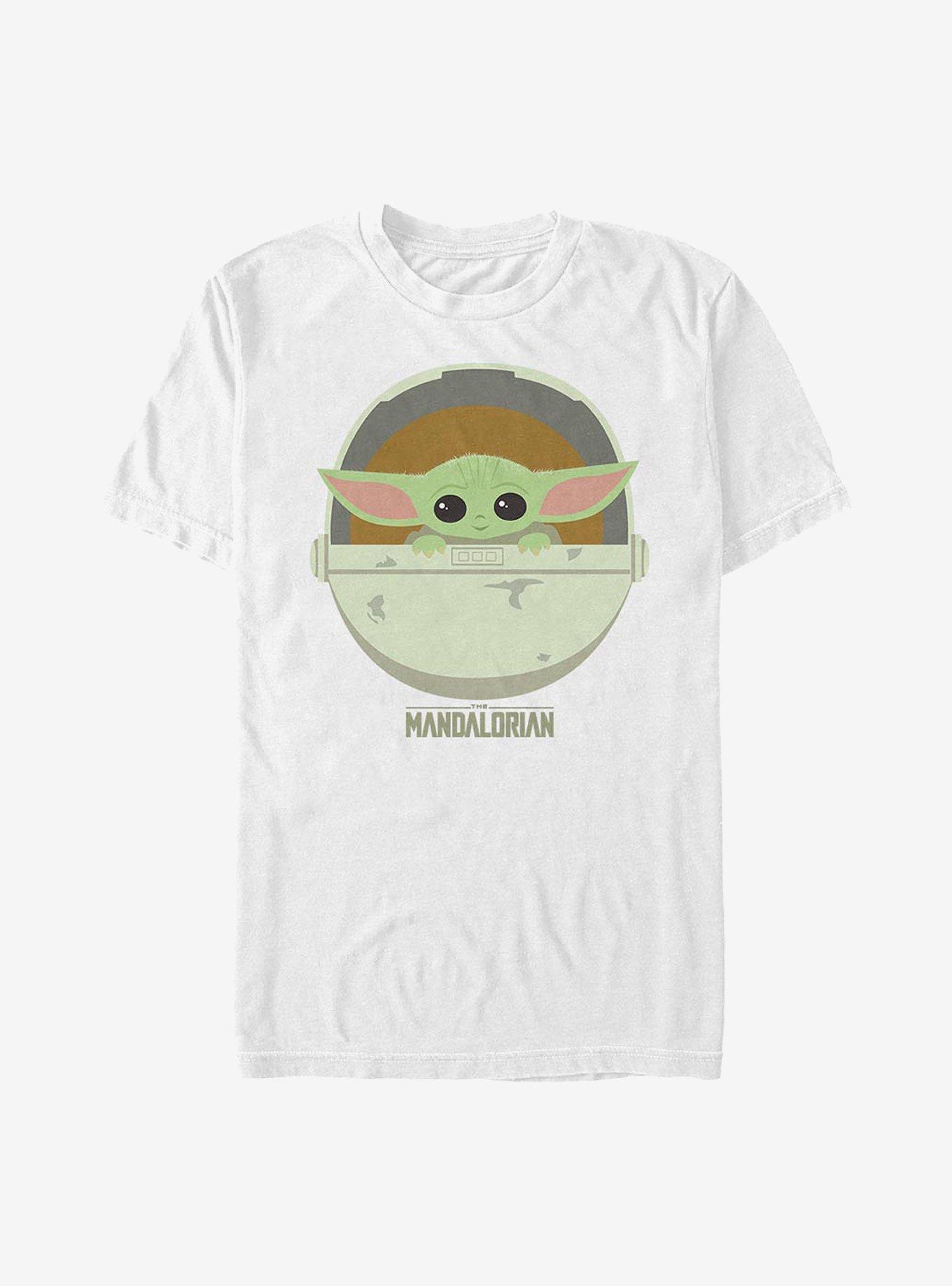 Star Wars The Mandalorian The Child Cute Bassinet T-Shirt, WHITE, hi-res