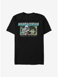 Star Wars The Mandalorian The Child Snack Chase T-Shirt, BLACK, hi-res