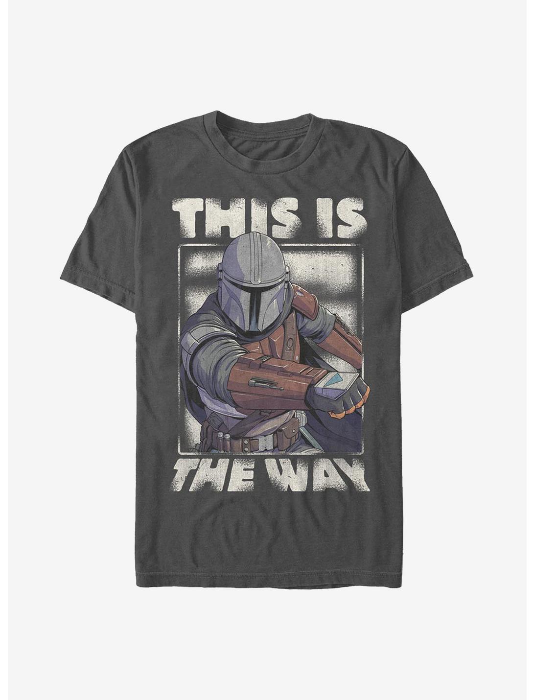 Star Wars The Mandalorian This Is The Way T-Shirt, CHARCOAL, hi-res