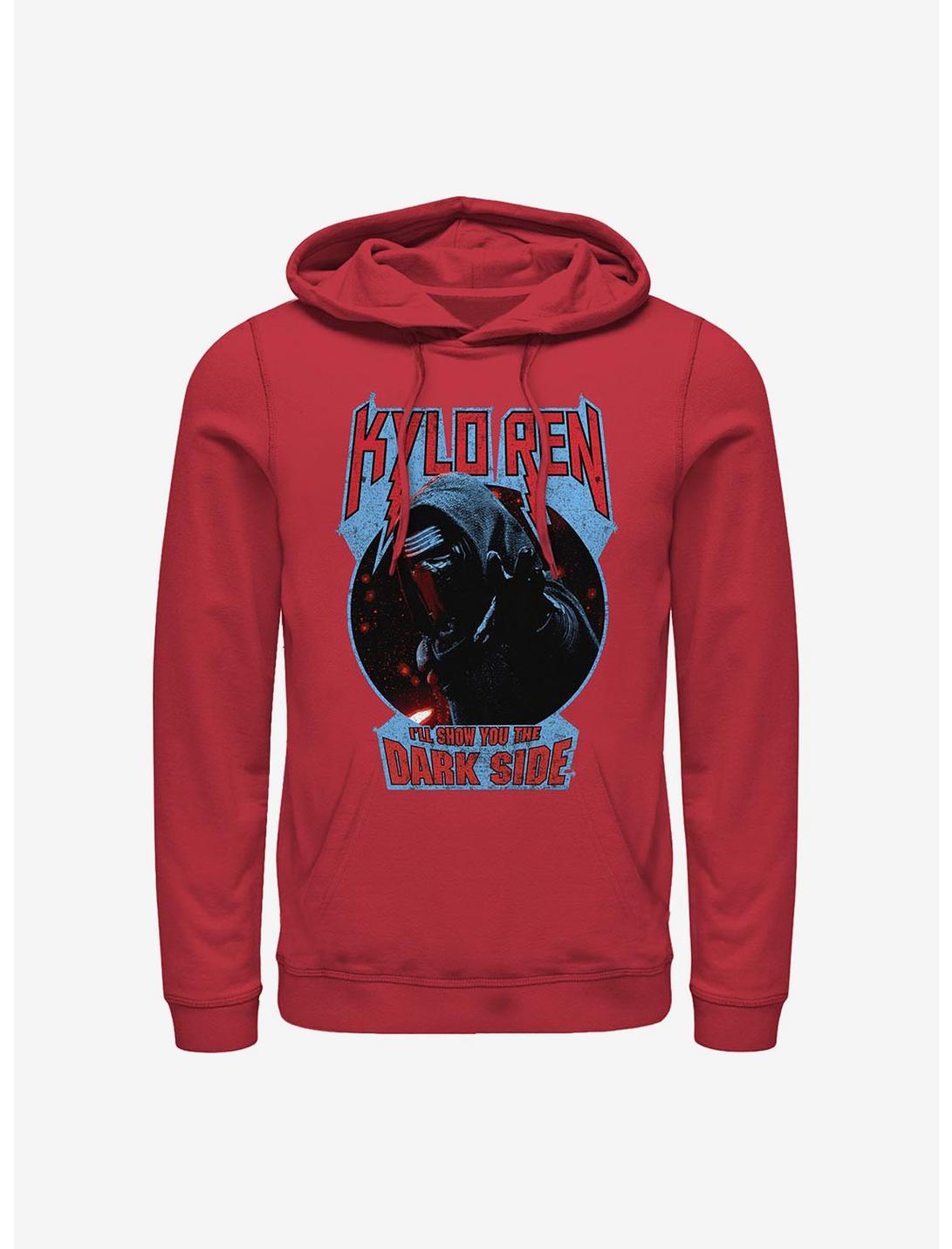 Star Wars: The Force Awakens Kylo Ren Show You The Dark Side Hoodie, RED, hi-res