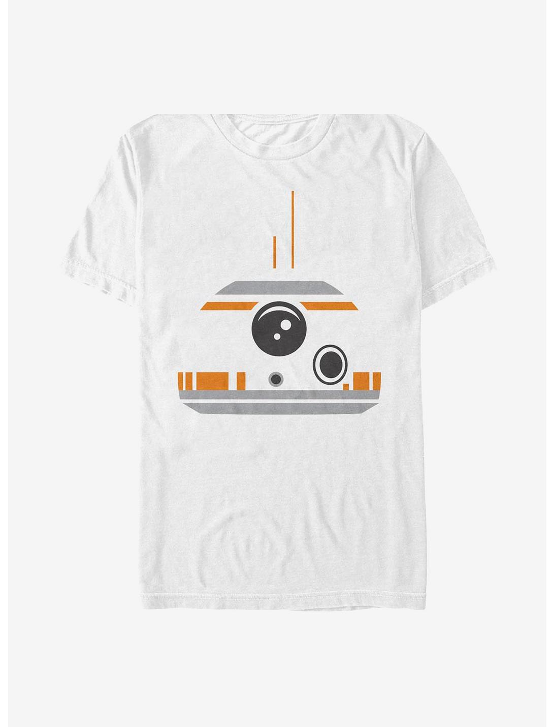 Star Wars: The Force Awakens BB-8 Minimal Face T-Shirt, WHITE, hi-res