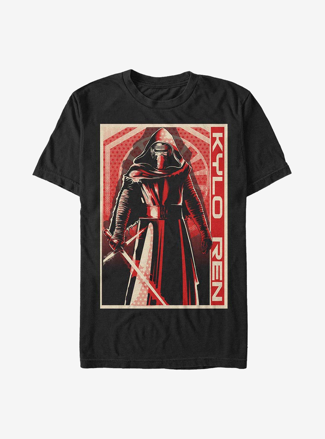 Star Wars: The Force Awakens Dark Villain T-Shirt, BLACK, hi-res