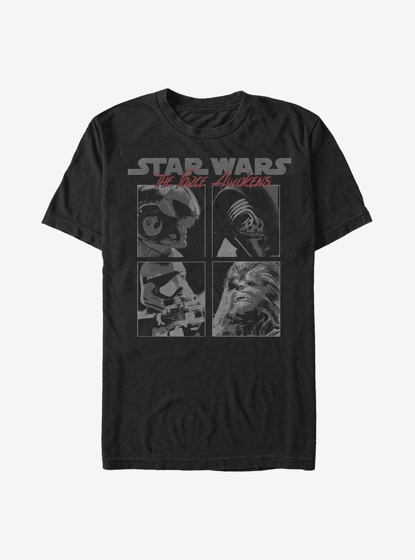 Star Wars: The Force Awakens Four Awake T-Shirt, BLACK, hi-res