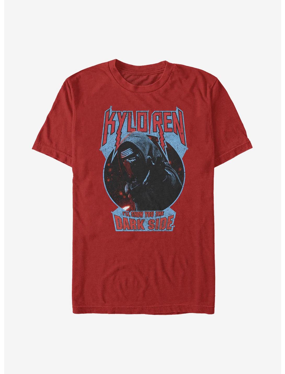 Star Wars: The Force Awakens Kylo Ren Show You The Dark Side T-Shirt, RED, hi-res