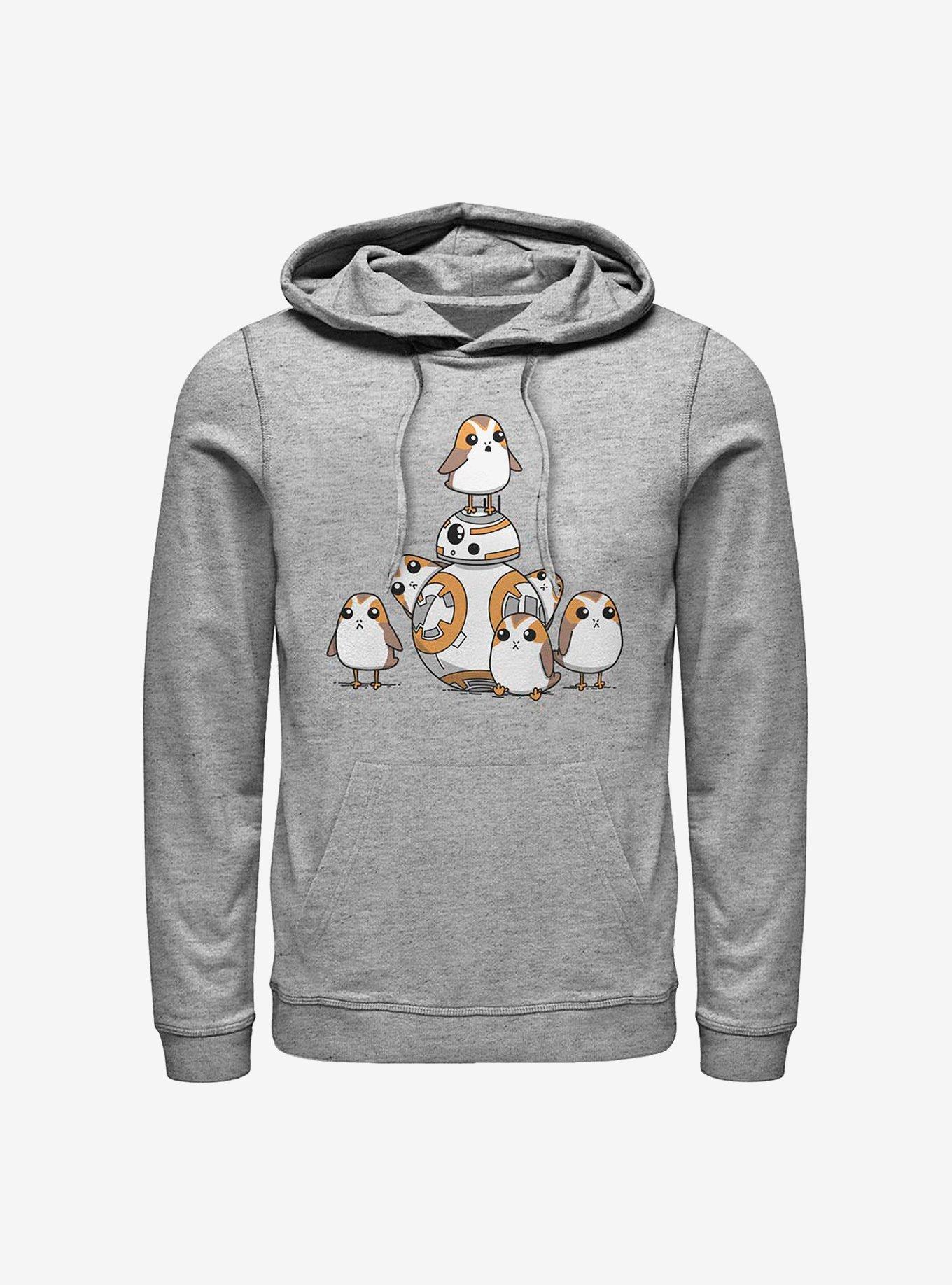 Star Wars: The Last Jedi BB-8 And Porgs Hoodie