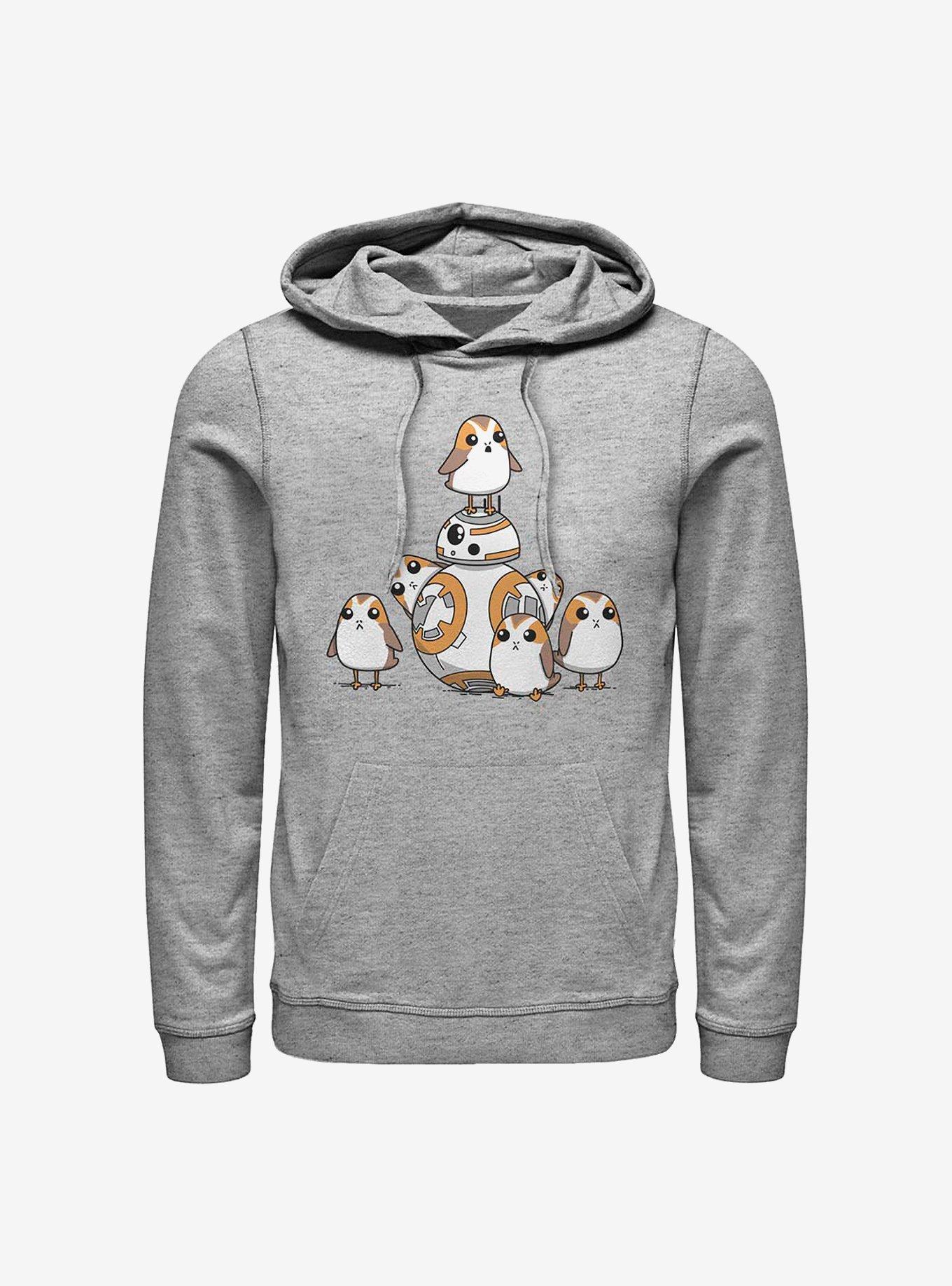 Star Wars: The Last Jedi BB-8 And Porgs Hoodie, , hi-res