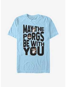 Star Wars: The Last Jedi Porgs Be With Us All T-Shirt, , hi-res