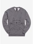 Our Universe Studio Ghibli My Neighbor Totoro Embroidered Sweatshirt, BLACK, hi-res