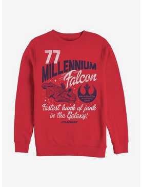 Star Wars Millennium Falcon Fastest Junk Crew Sweatshirt, , hi-res