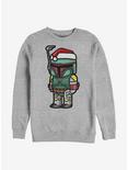 Star Wars Boba Santa Sweatshirt, ATH HTR, hi-res