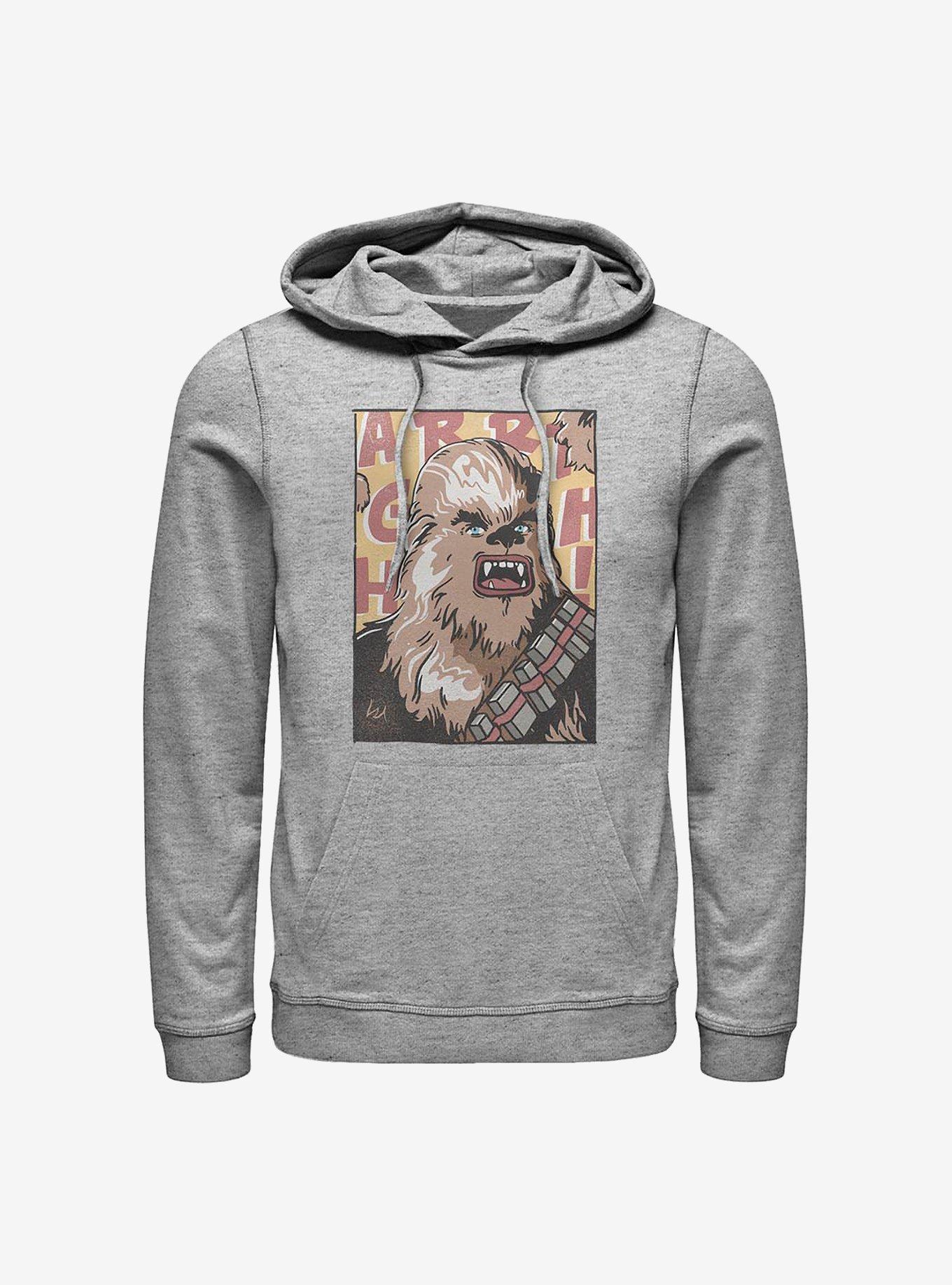Star Wars Comic Chewie Hoodie, ATH HTR, hi-res