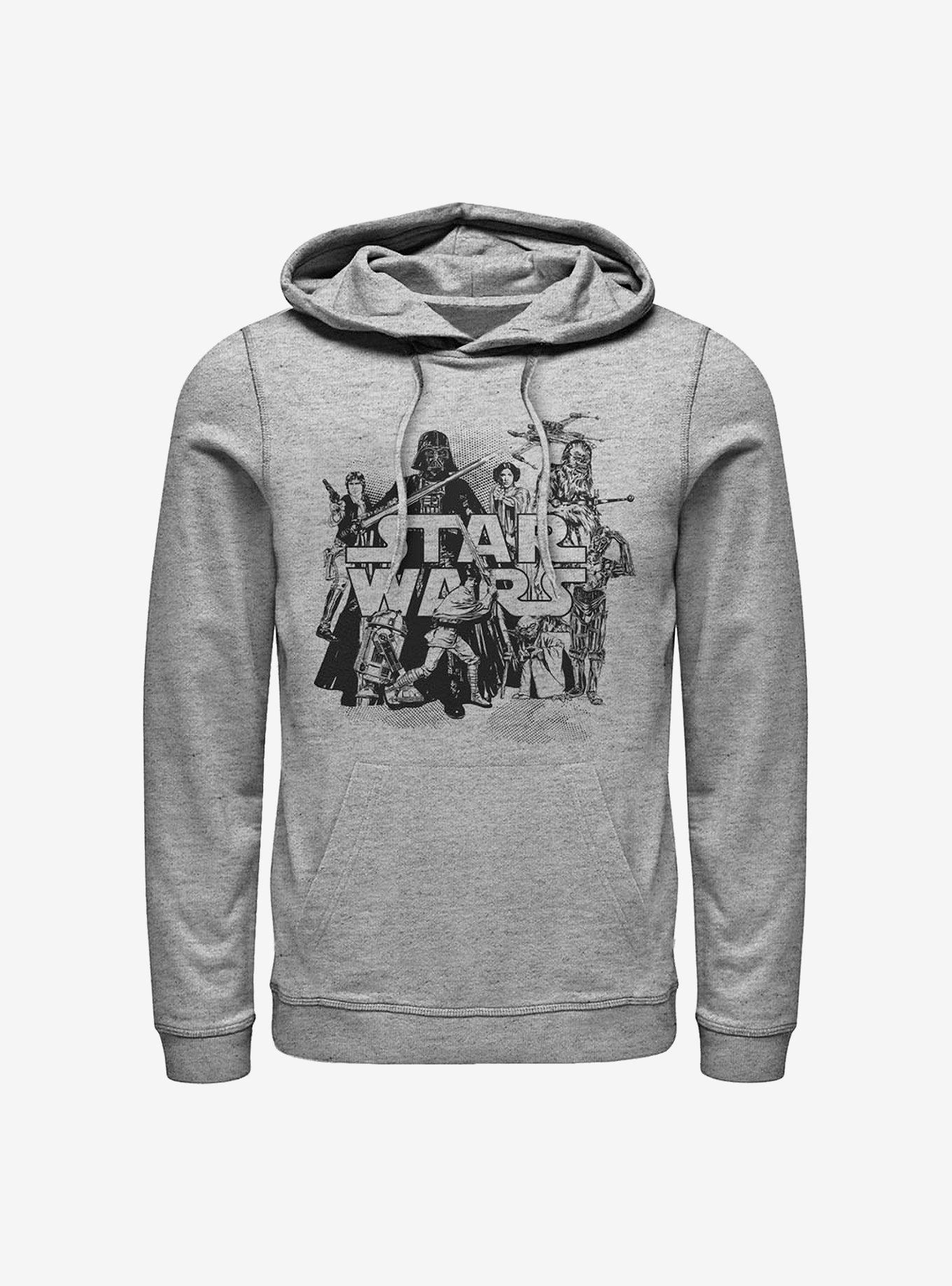 Star Wars Star Collage Hoodie, , hi-res