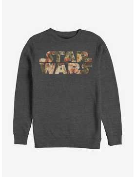 Star Wars Floral Logo Crew Sweatshirt, , hi-res