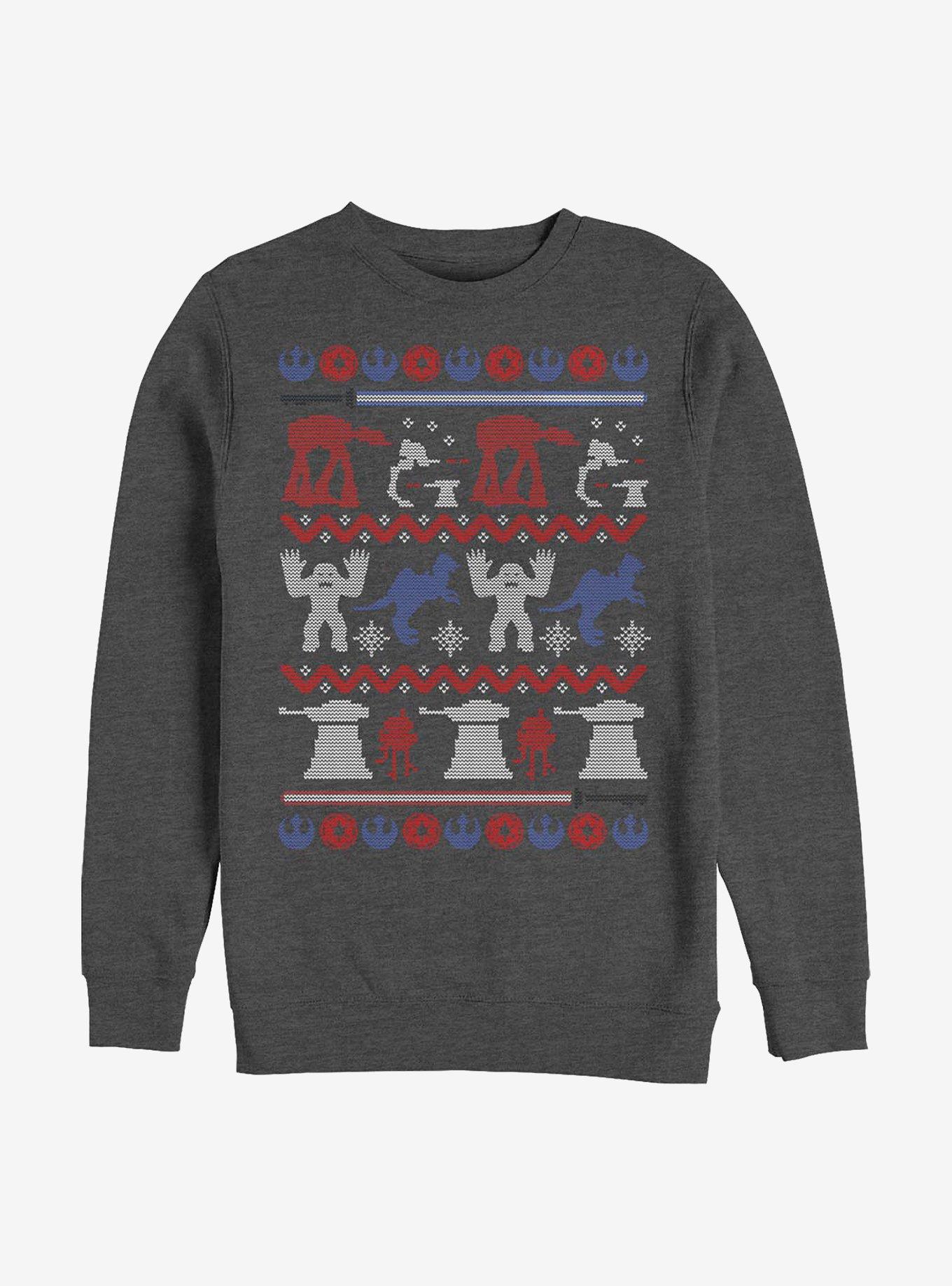 Star Wars Hoth Ugly Holiday Crew Sweatshirt, , hi-res