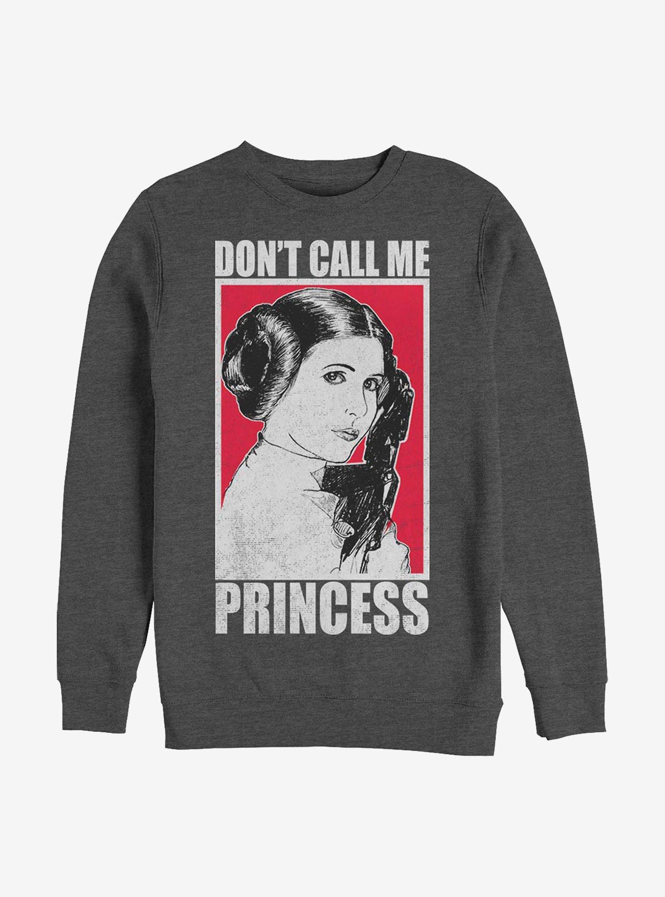 Star Wars Not A Princess Crew Sweatshirt