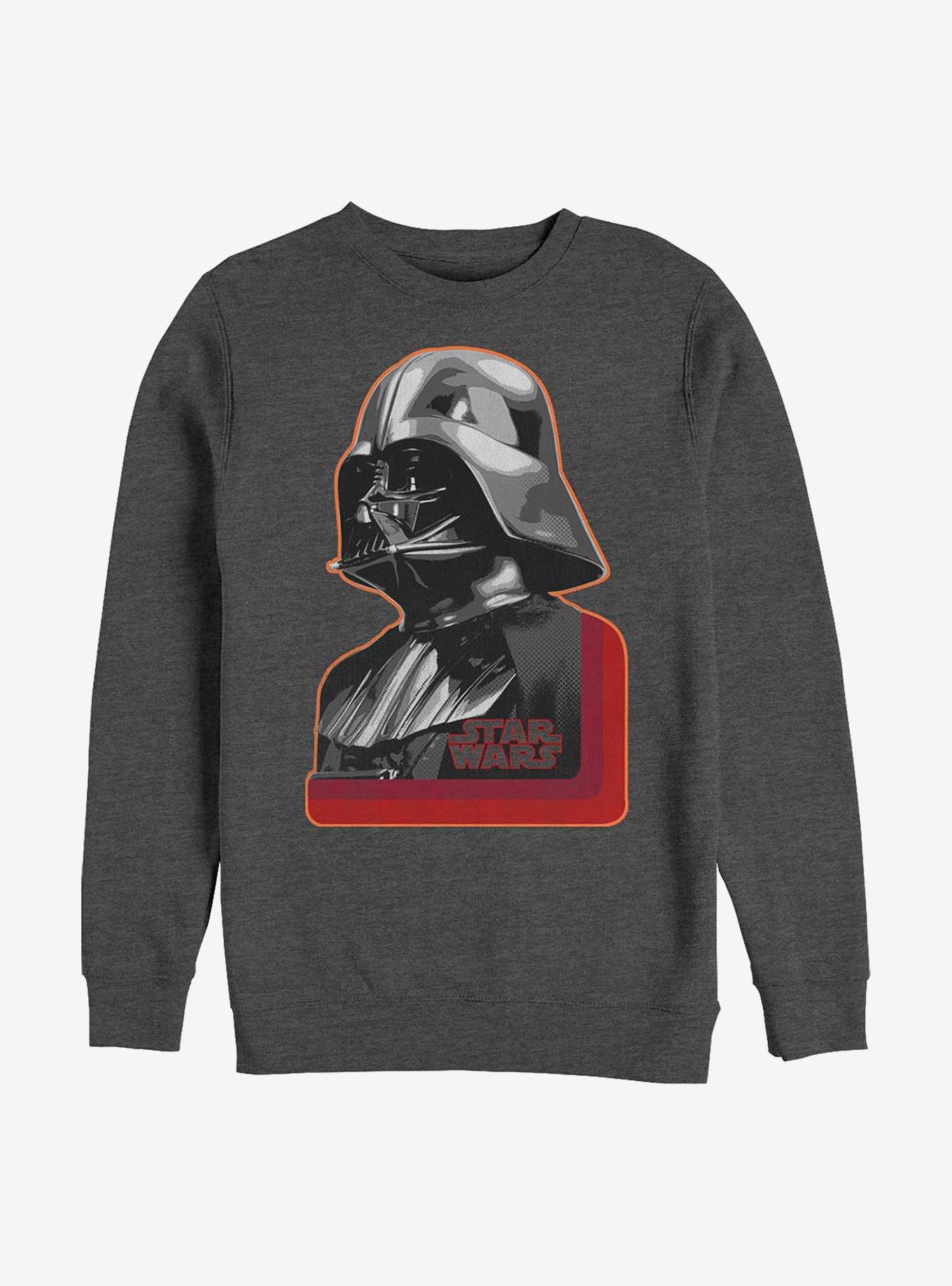 Star Wars Profile Vader Crew Sweatshirt, , hi-res
