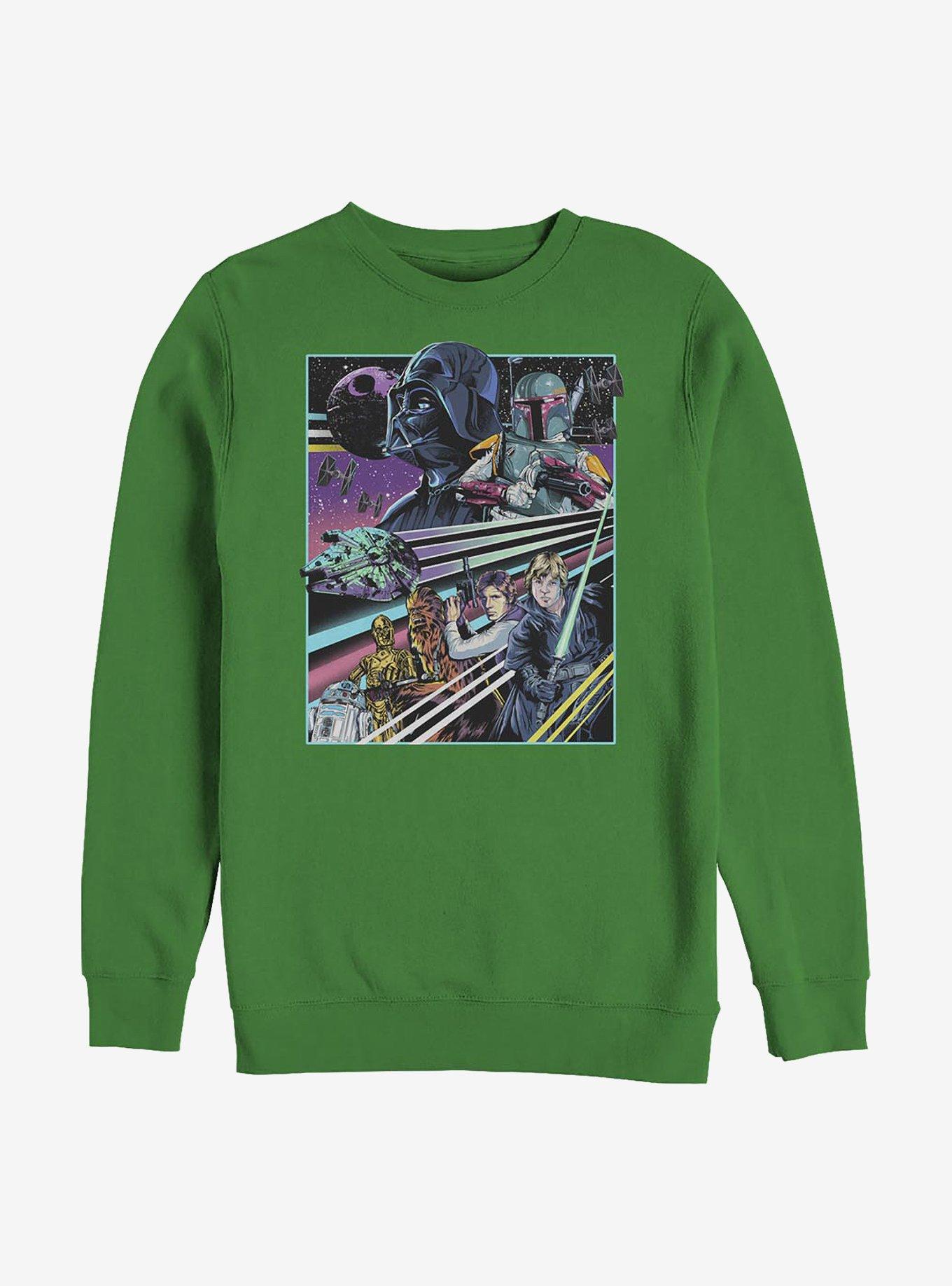 Star Wars Rebellion Poster Crew Sweatshirt, , hi-res