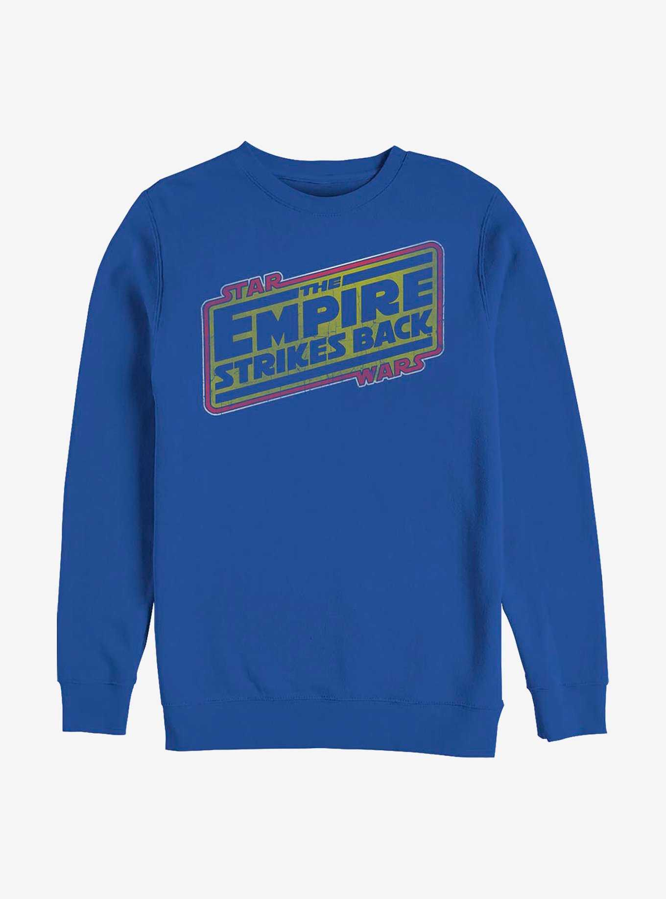 Star Wars The Emperor Strikes Back Title Crew Sweatshirt, , hi-res