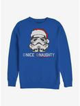 Star Wars Trooper Naughty List Crew Sweatshirt, ROYAL, hi-res