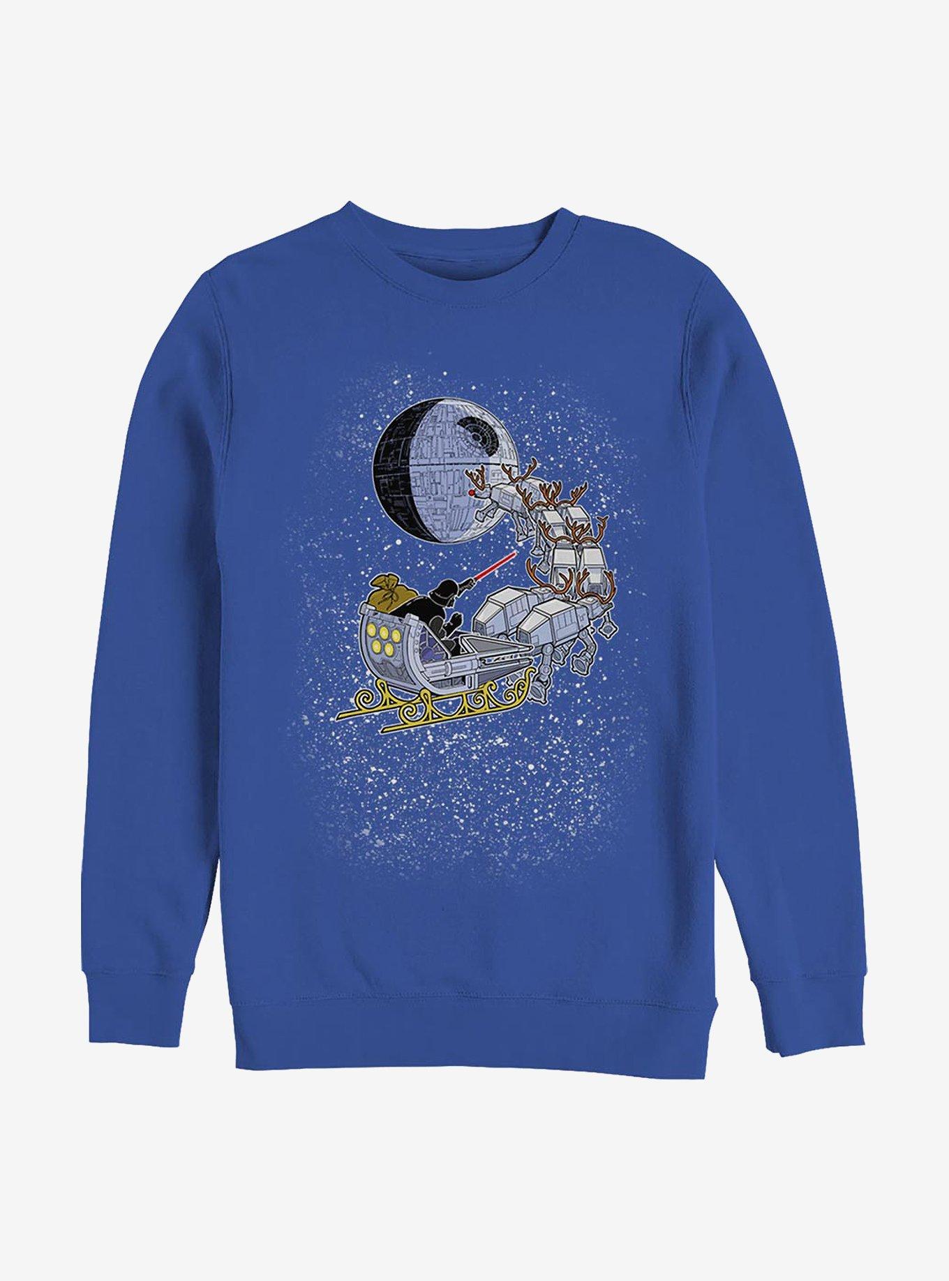 Star Wars Vader Through The Snow Crew Sweatshirt, , hi-res