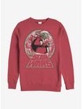Star Wars Yoda Bringing Joy Crew Sweatshirt, RED, hi-res