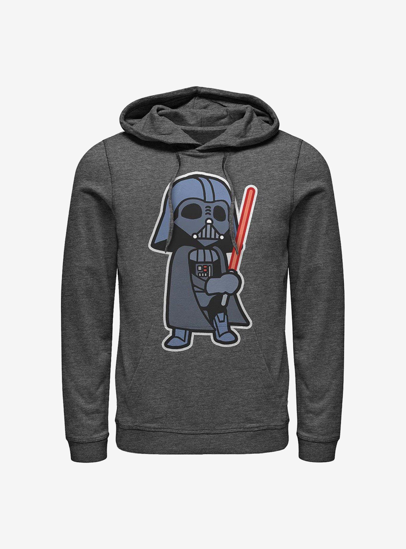 Star Wars Duel Me Hoodie, CHAR HTR, hi-res