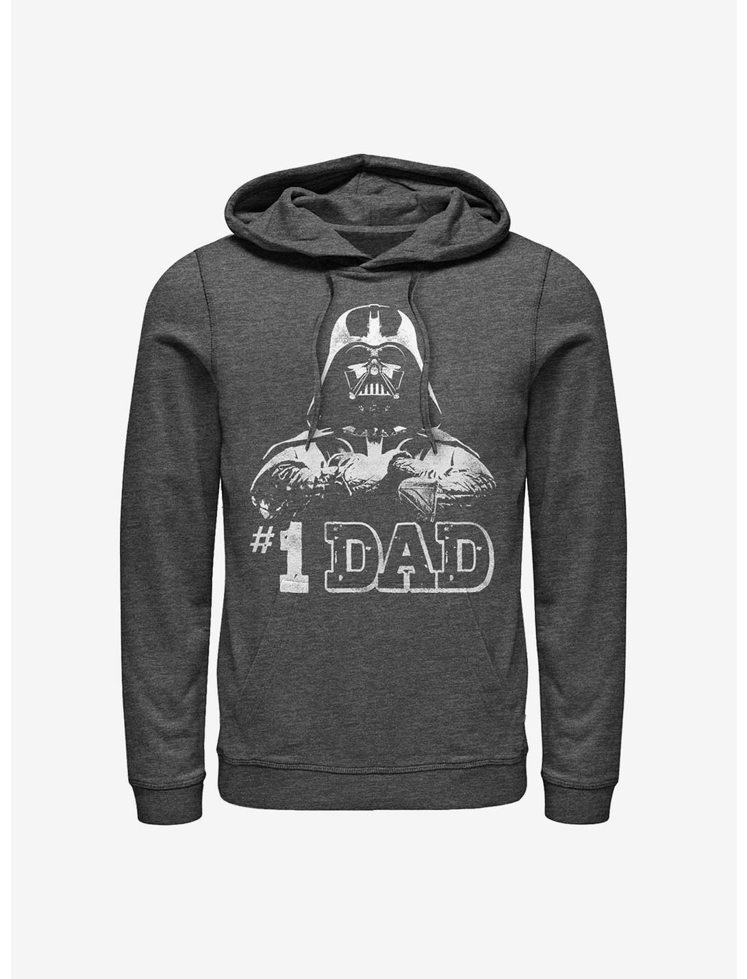 Star Wars Number One Dad Hoodie, CHAR HTR, hi-res