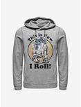 Star Wars R2-D2 How I Roll! Hoodie, ATH HTR, hi-res