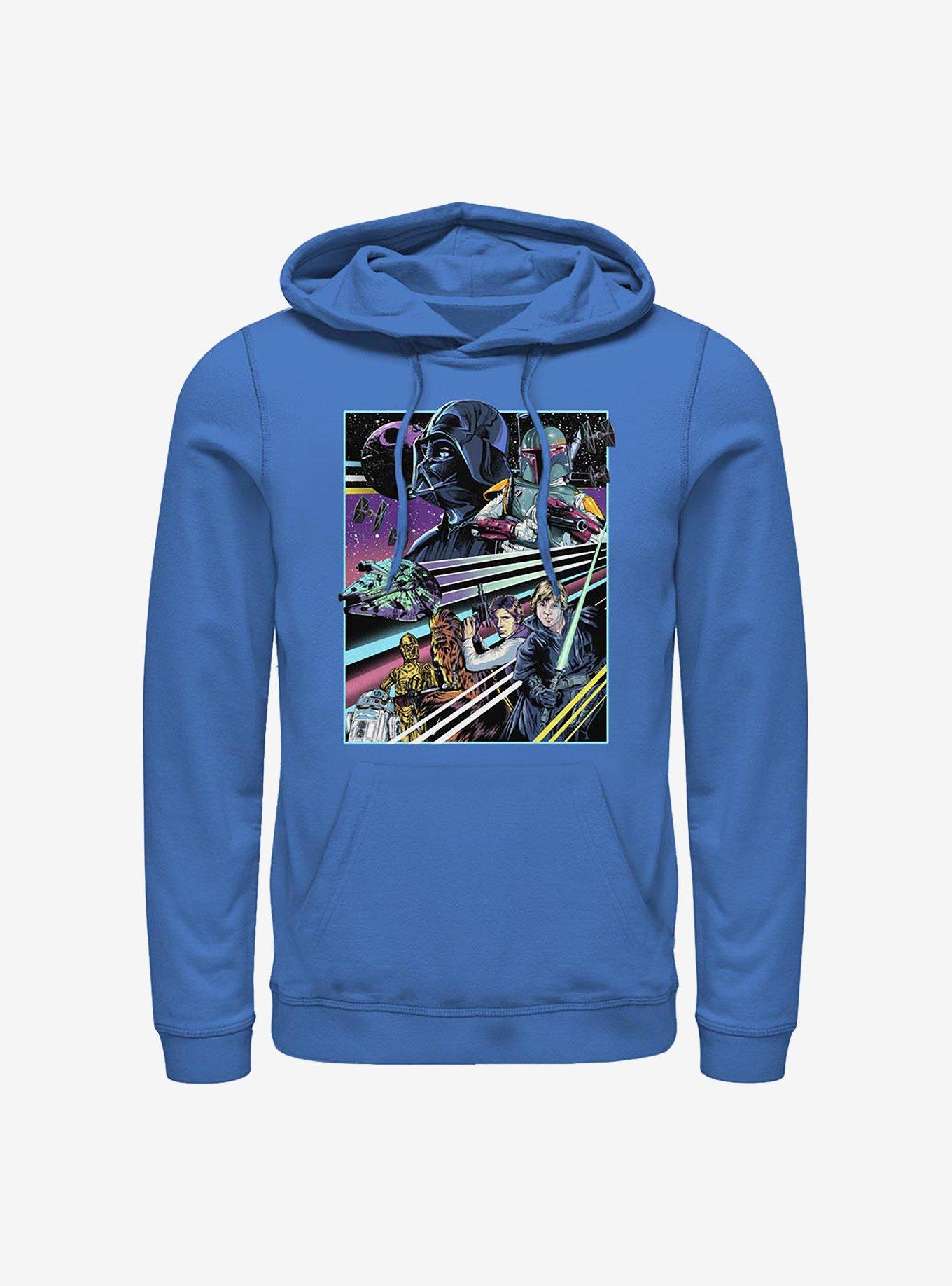 Star Wars Rebellion Poster Hoodie