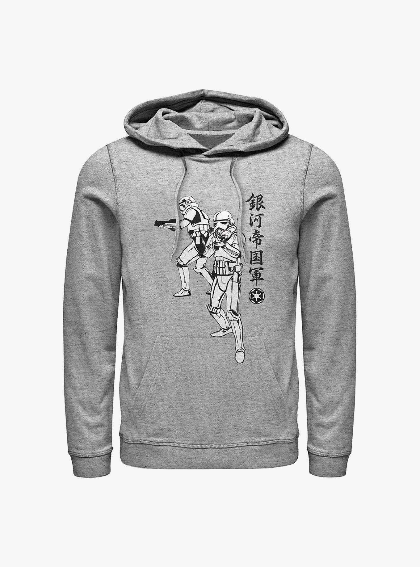 Star Wars Troopers Japanese Kanji Hoodie, ATH HTR, hi-res