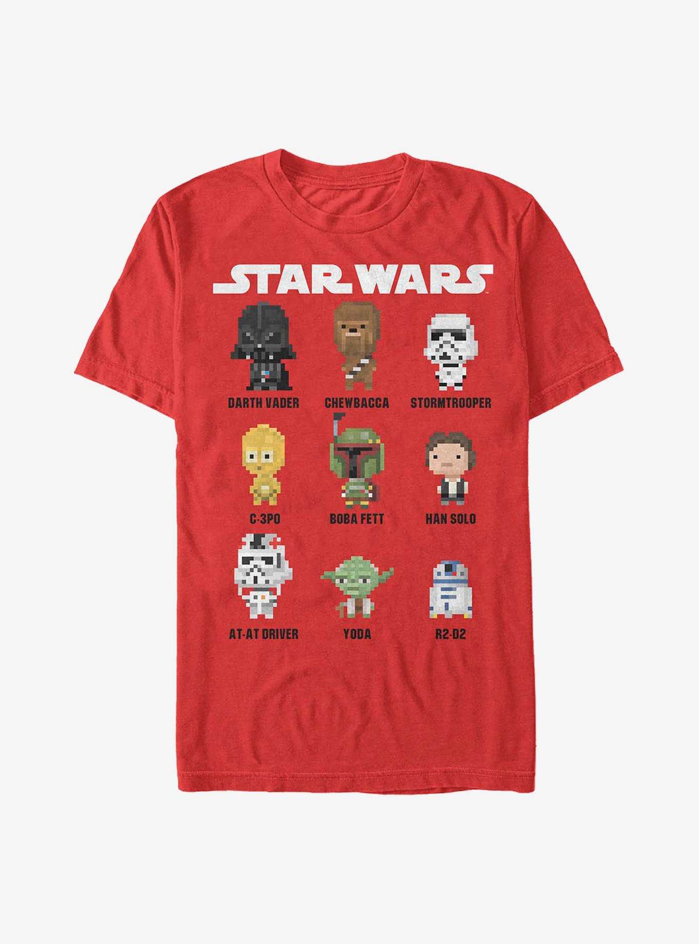 Star Wars Block Characters T-Shirt, , hi-res